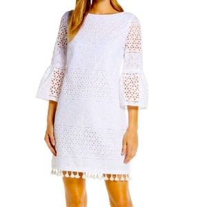 VINCE CAMUTO Eyelet Shift Dress NWT